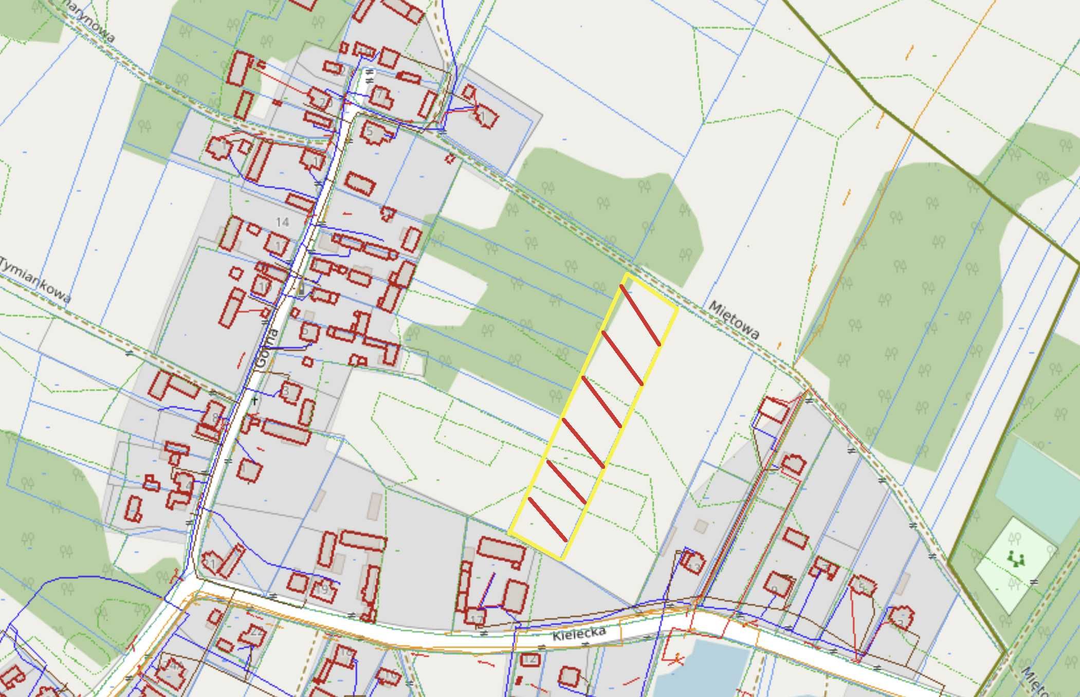 Na sprzedaż działki budowlane w gminie Morawica w spokojnej okolicy