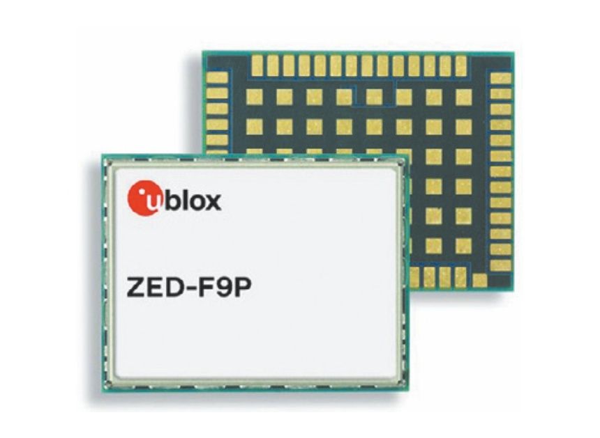 GNSS модуль ZEP-F9P L1/L2/L5