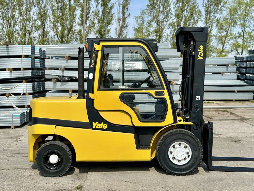 YALE [2013r] wózek widłowy 5000kg triplex kabina SALON POLSKA diesel*