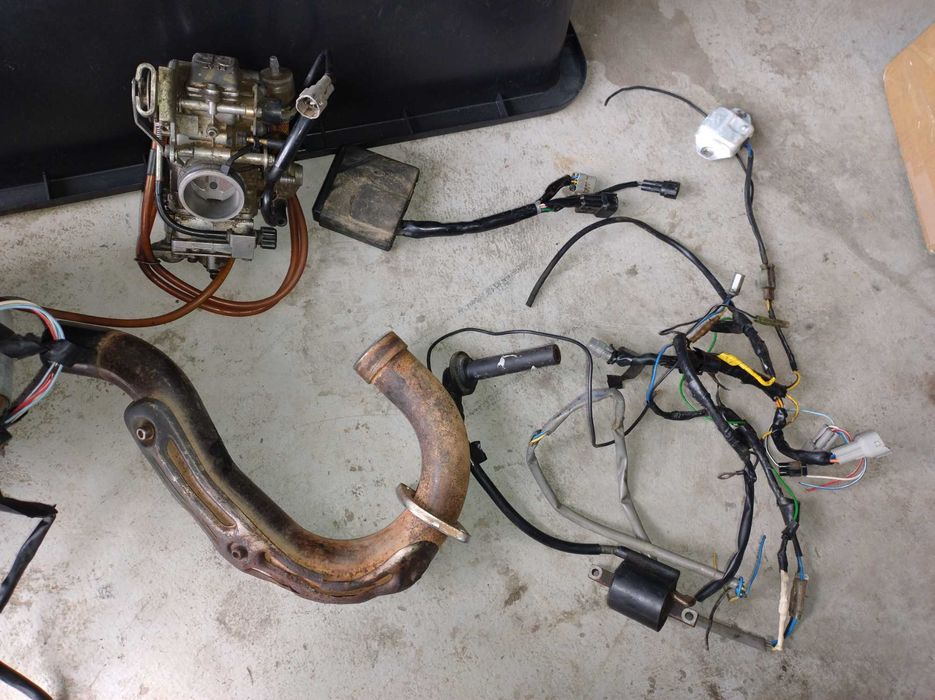 Yamaha WR yzf 426 400 części głowica silnik