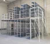 Antresola magazynowa AM4 – 53 m2 - PODEST roboczy magazyn - producent