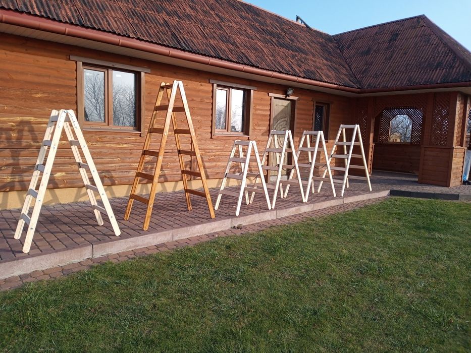 Лестница будівельна стремянка-ходуля професійна драбина для риштування