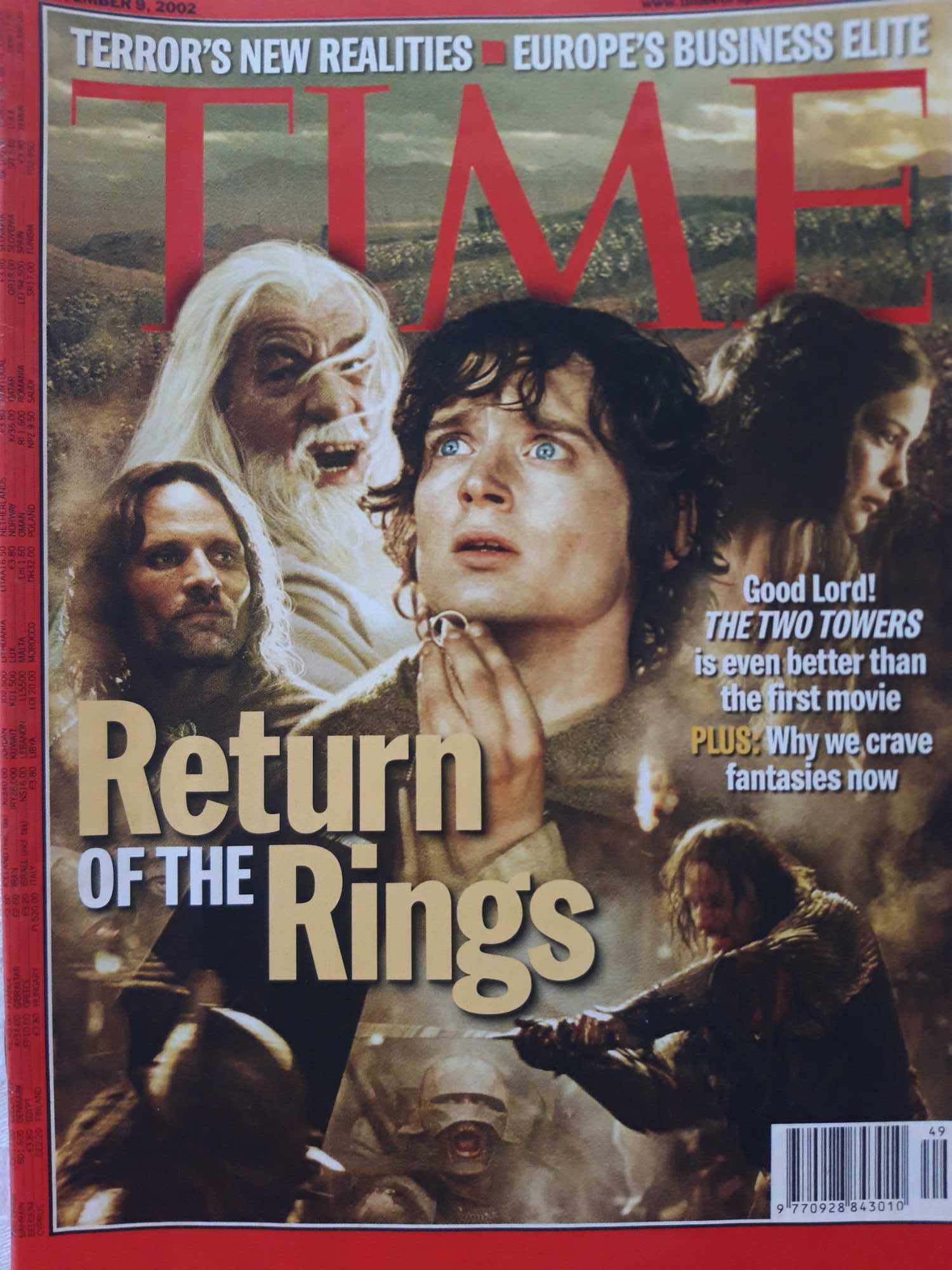 Revistas Time. Ano 2002. Portes grátis.