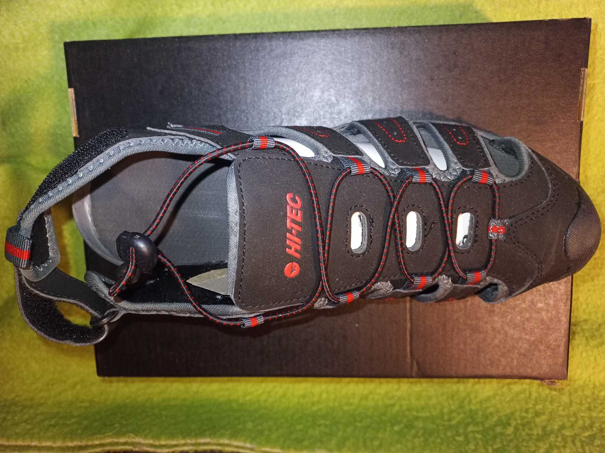 Продам сандалі HI-TEC Tiore
(Tiore-black/dark grey/red)