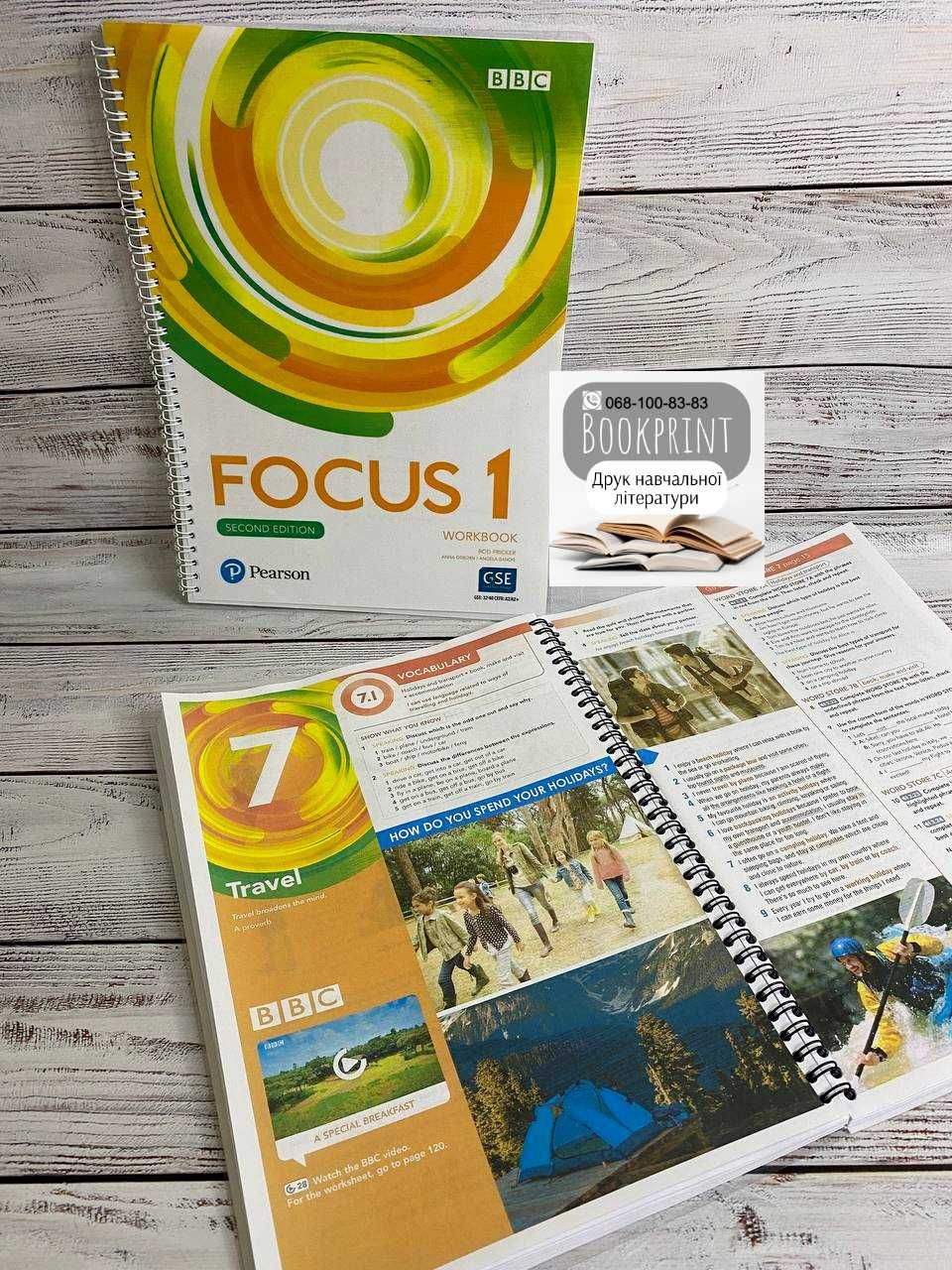 Focus 1, 2, 3, 4, 5 2nd edition КНИГА+ЗОШИТ