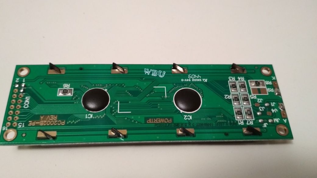 Ecrã LCD 20x2 novo