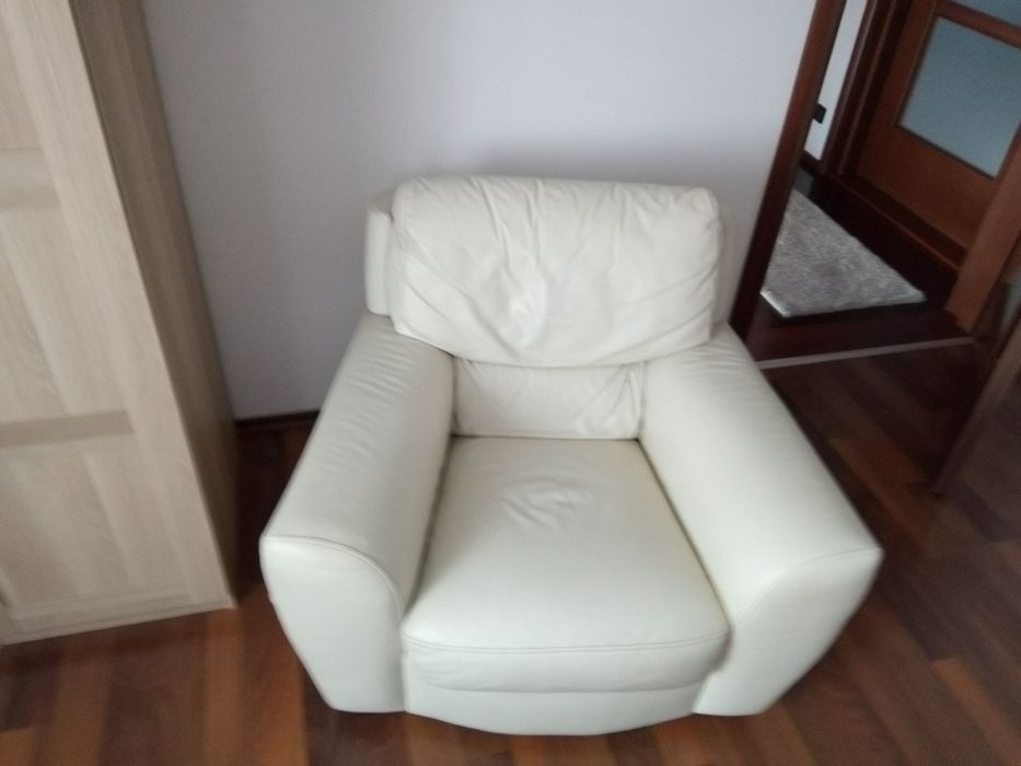 Fotel skórzany ,