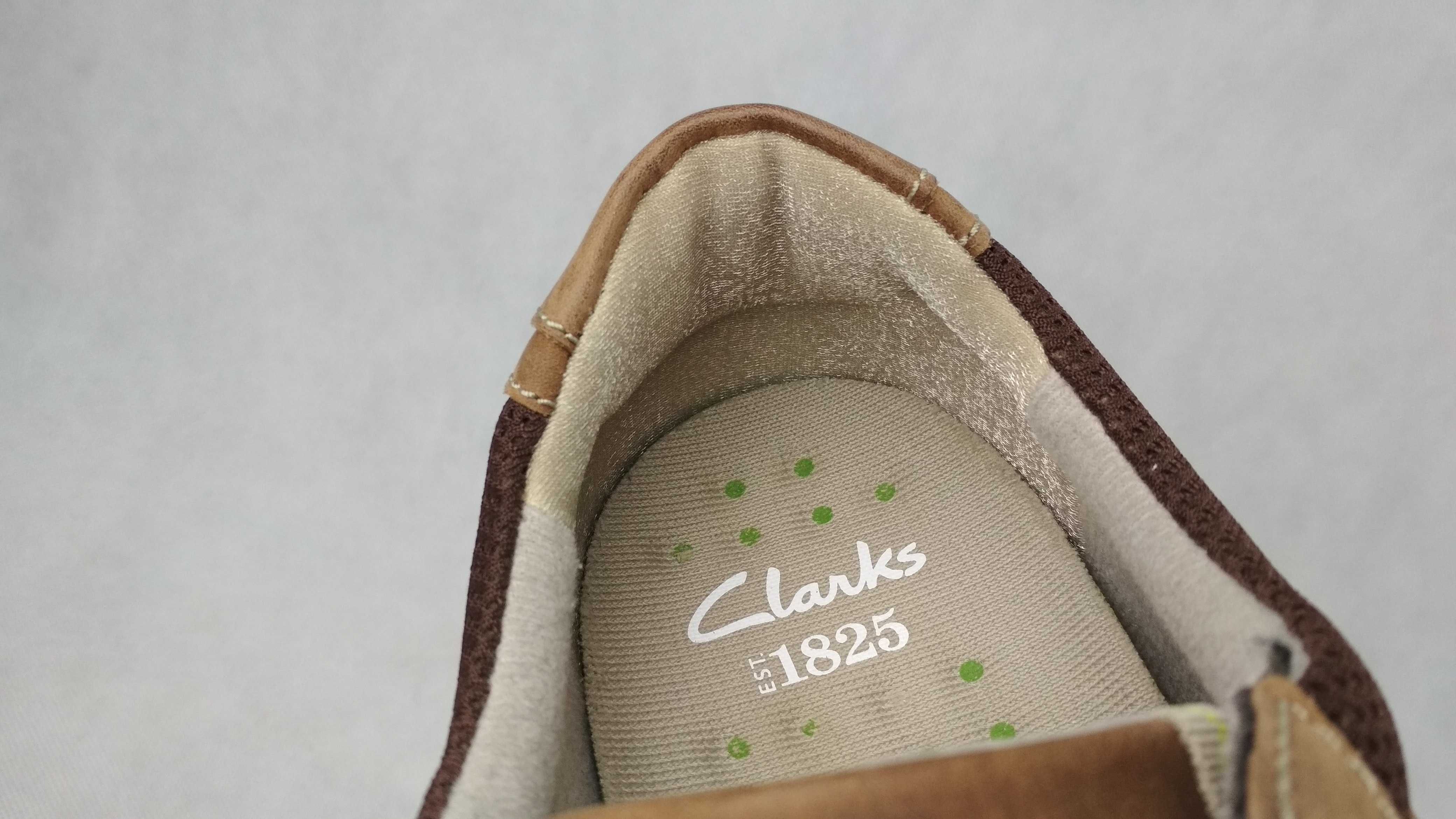 CLARKS Active Air Buty Półbuty Skórzane Roz. 44,5