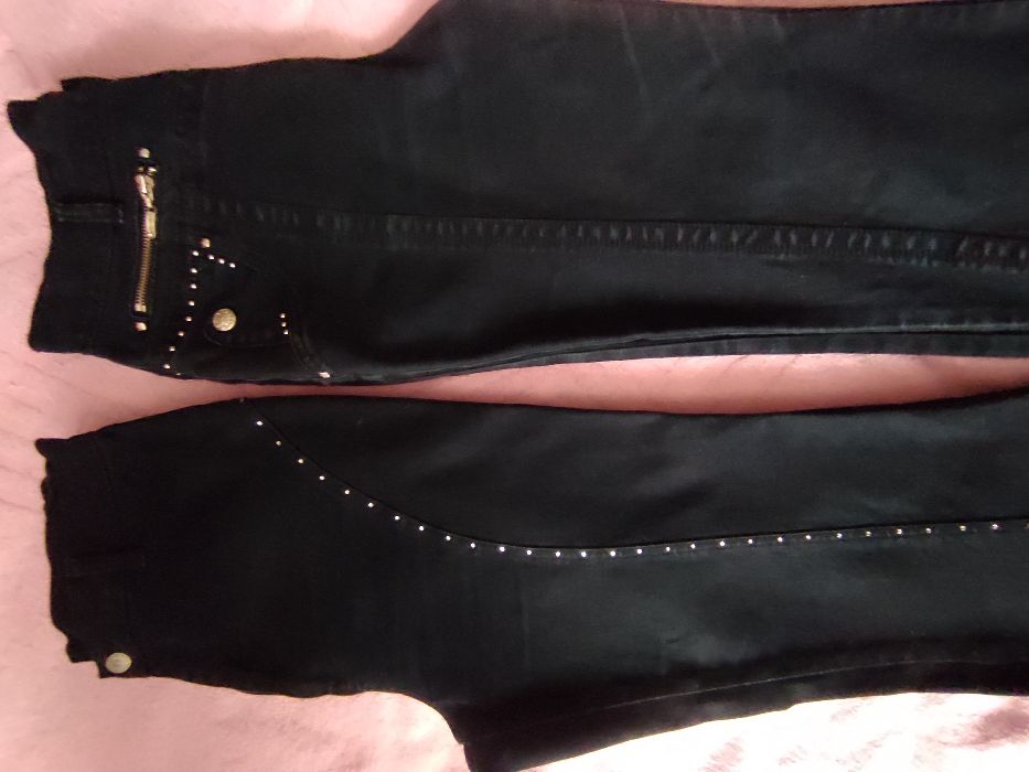 Джинсы котоновые черные. женские LAFEI-NIER SIZE 29, брюки, штаны