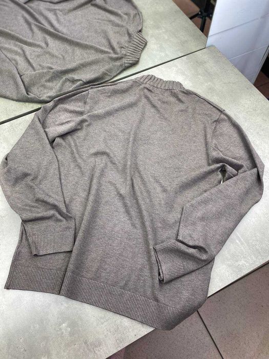 Мужской трикотажный свитер Kiton кофта на молнии Китон джемпер sg243