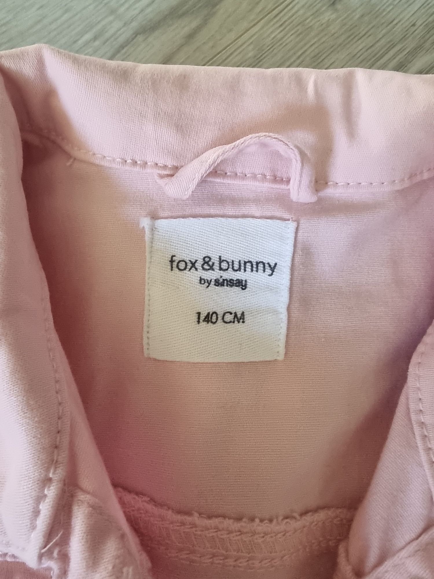 Komplet spódnica I kurta jeansowa Sinsay r. 140