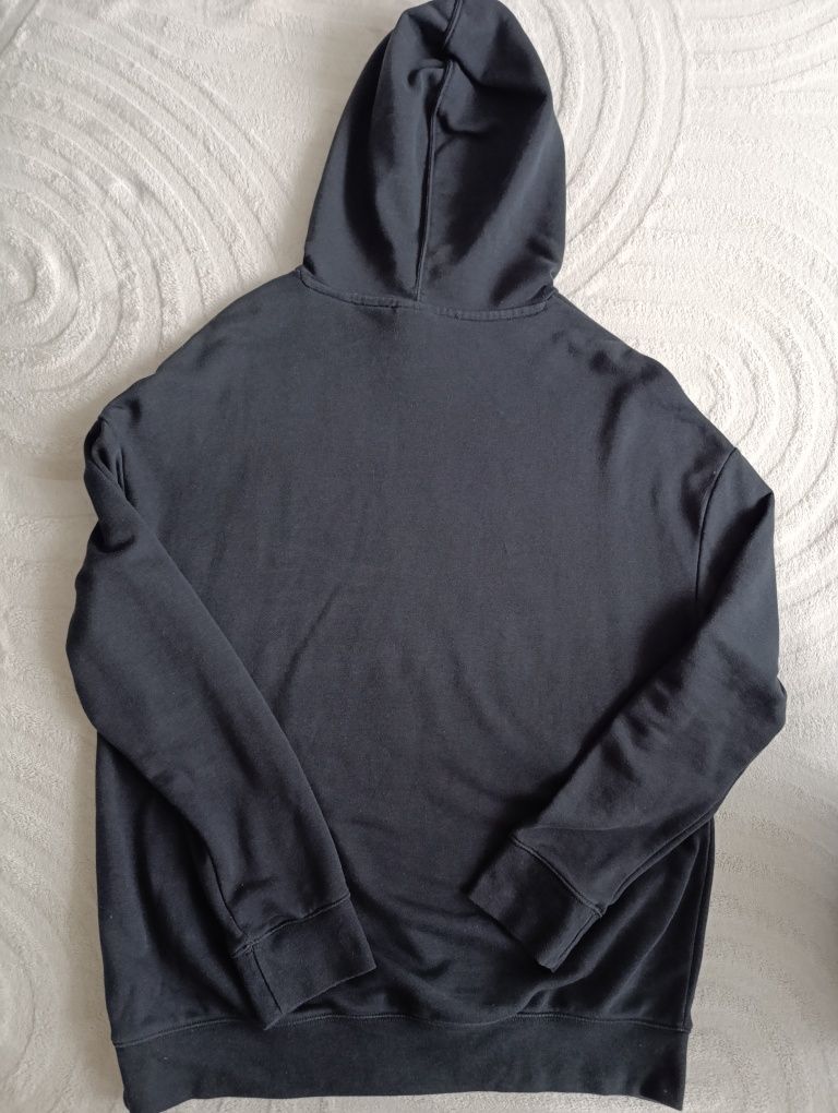 Bluza Reebok męska S hoodie czarna z kapturem – prawie nowa