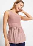 Bodyflirt top różowy z koronką r.44/46
