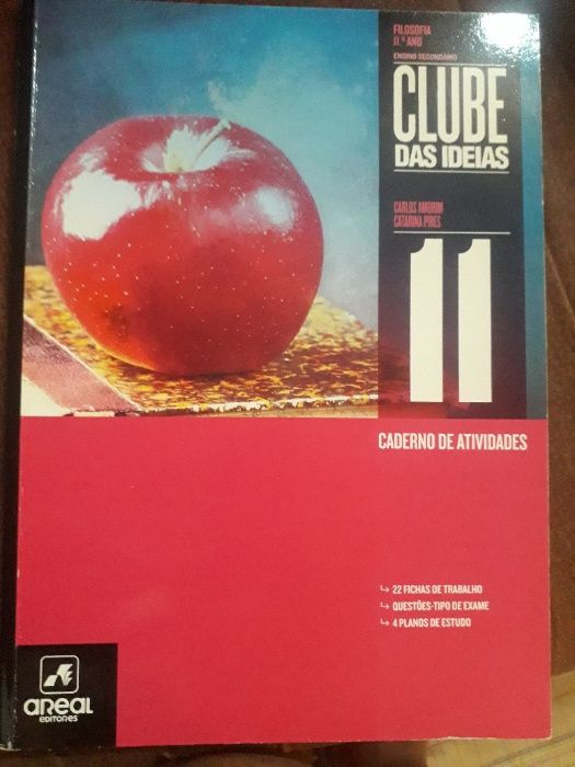 Manual de Filosofia 11º ano Clube das Ideias + caderno de atividades