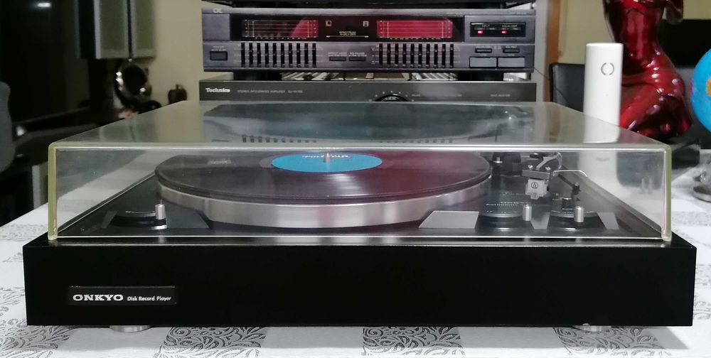 Gira Discos ONKIO CP-100A, Totalmente Automático, Com Agulha Nova