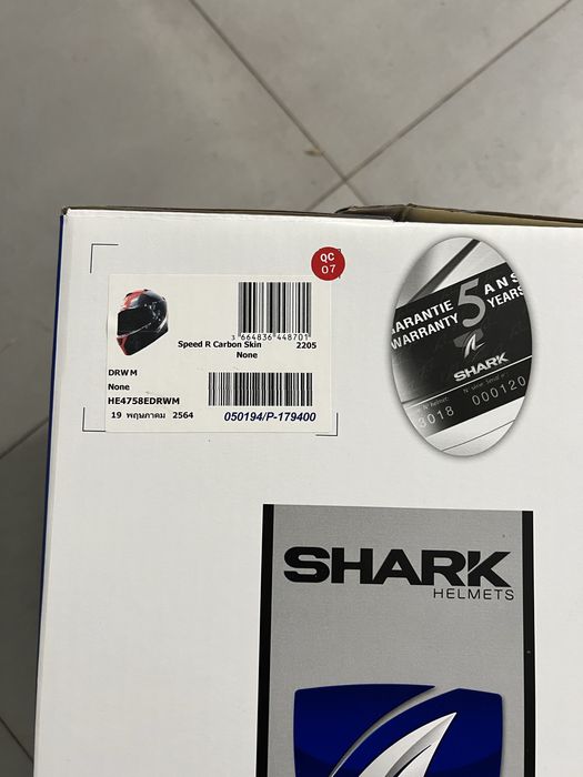 CAPACETE SHARK SPEED-R CARBON RED / BLACK