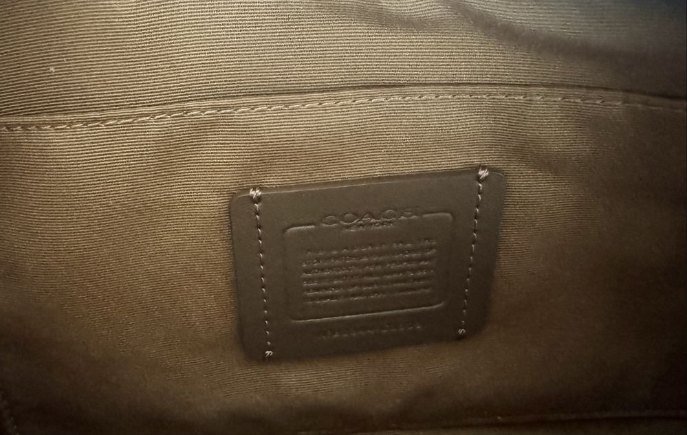 Mala bolsa coach