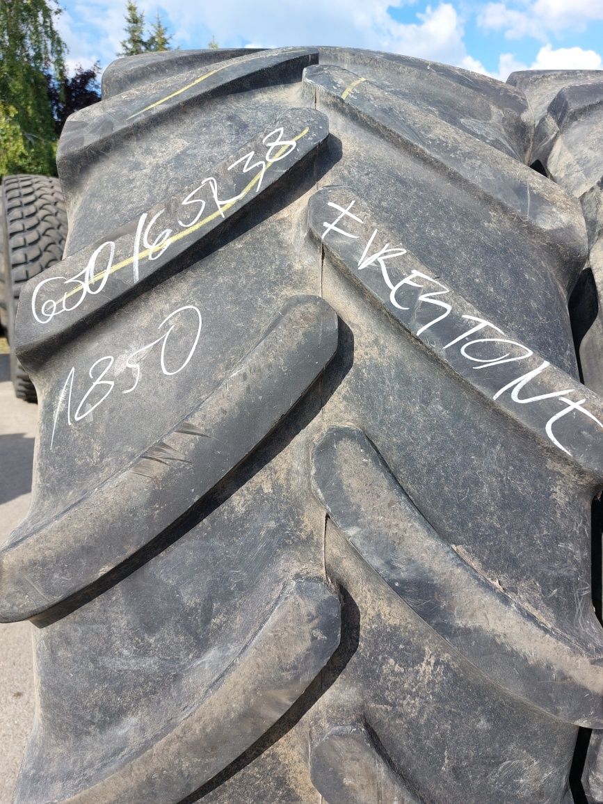 650/65R38 Firestone opony używane rolnicze para