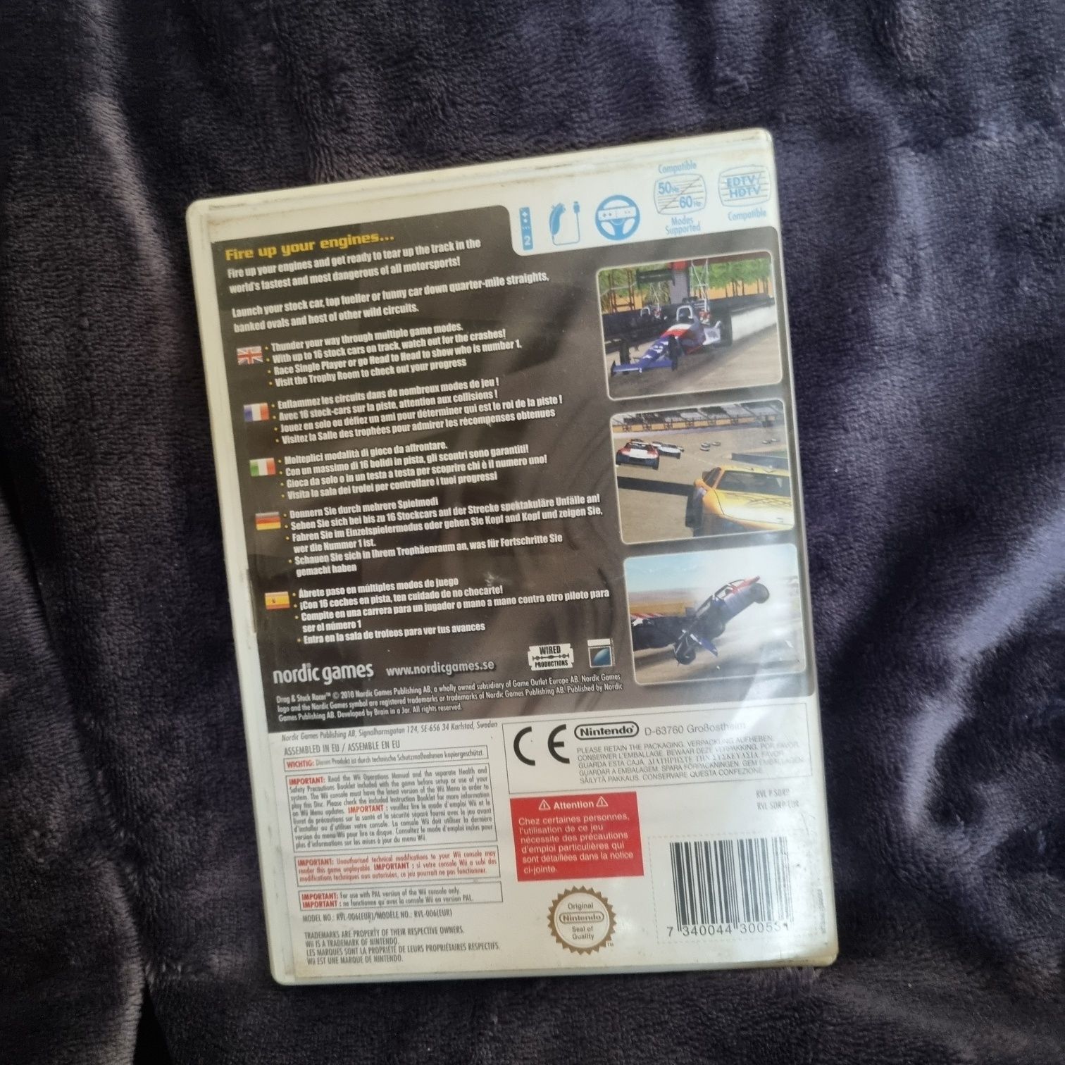 Drag and Stock Racer Nintendo Wii