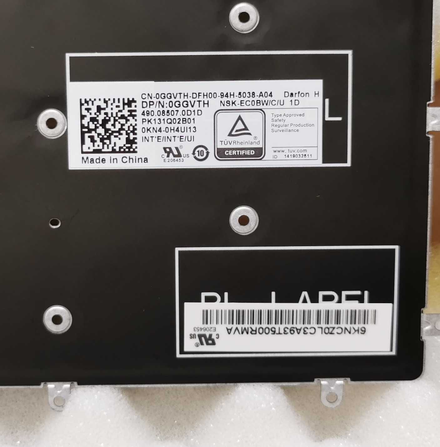Nowa oryginalna klawiatura podświetlana PL Dell Latitude 3500 / 3590