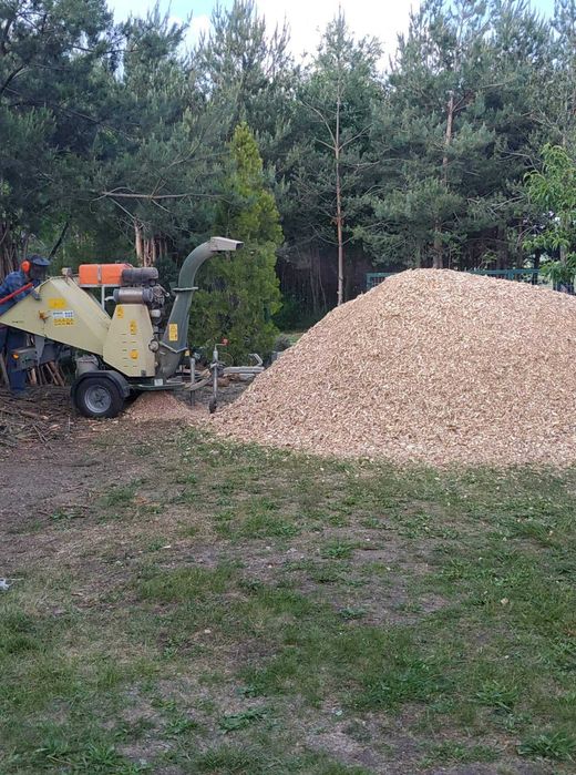 RĘBAK DO GAŁĘZI - rozdrabniacz spalinowy, usuwanie pni i korzeni TANIO