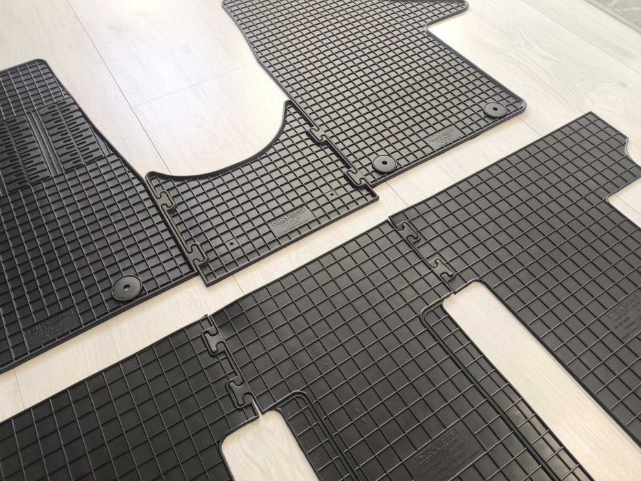 Dywaniki Gumowe VW Volkswagen MULTIVAN T5 T6 T6.1  Dopasowane