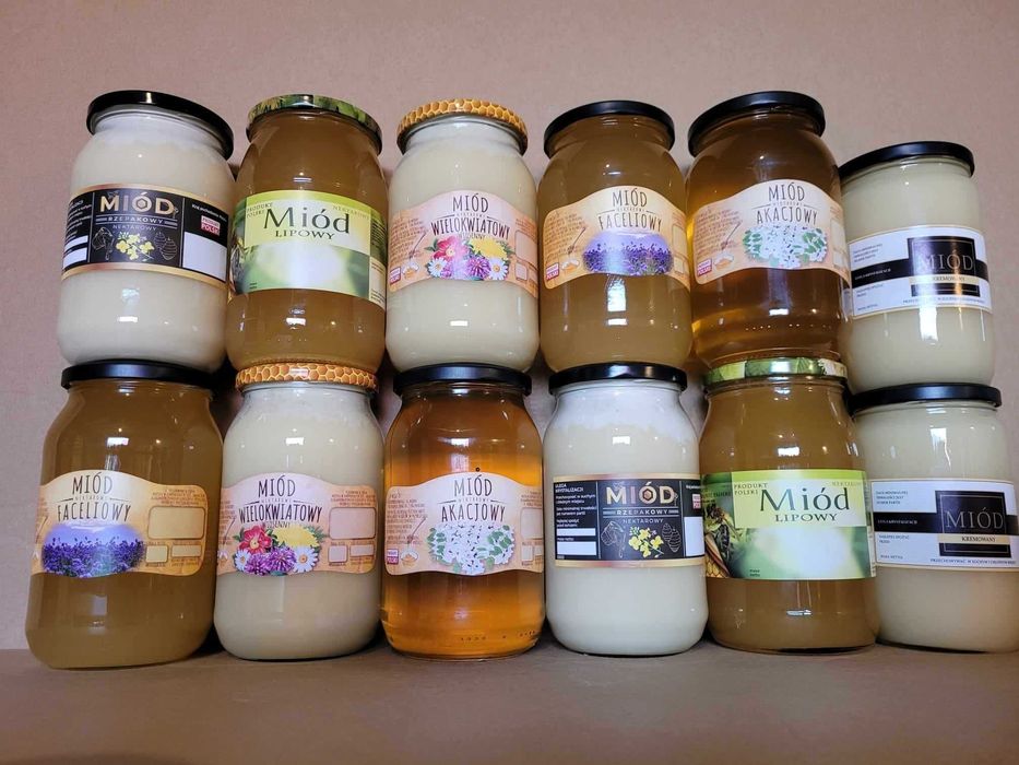 Miód wielokwiatowy wiosenny z POLSKIEJ pasieki