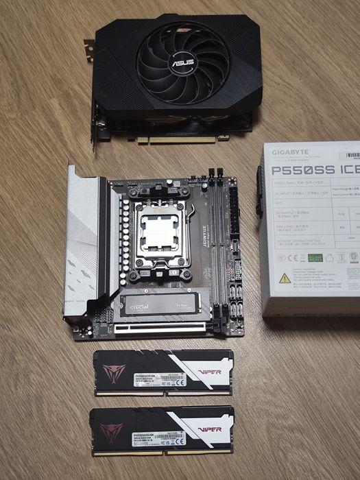 Міні ПК Ryzen 5 7500f / rtx 3060 12gb/ ddr5 32gb/ ssd 1tb
