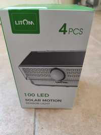 Pack 4 luzes solares Litom para exterior