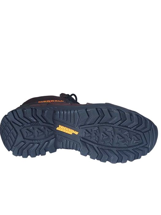 Зимние кроссовки Merrell(M-20) кожаные коричневые р-ры:40-45