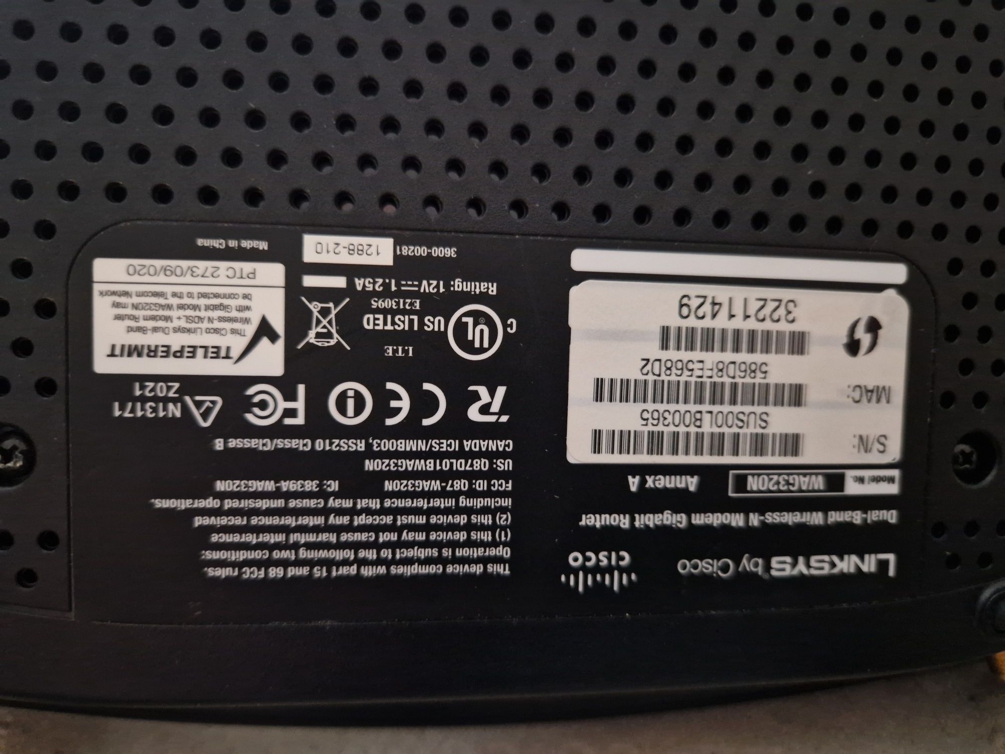 Sprzedam router WAG320N LINKSYS