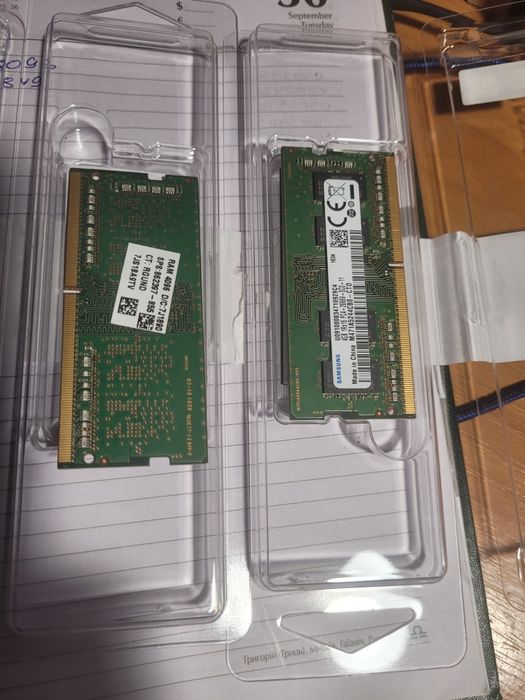 Samsung DDR4 SO-DIMM 2×4GB 3200 MHz — Б/У, снята с ноутбука