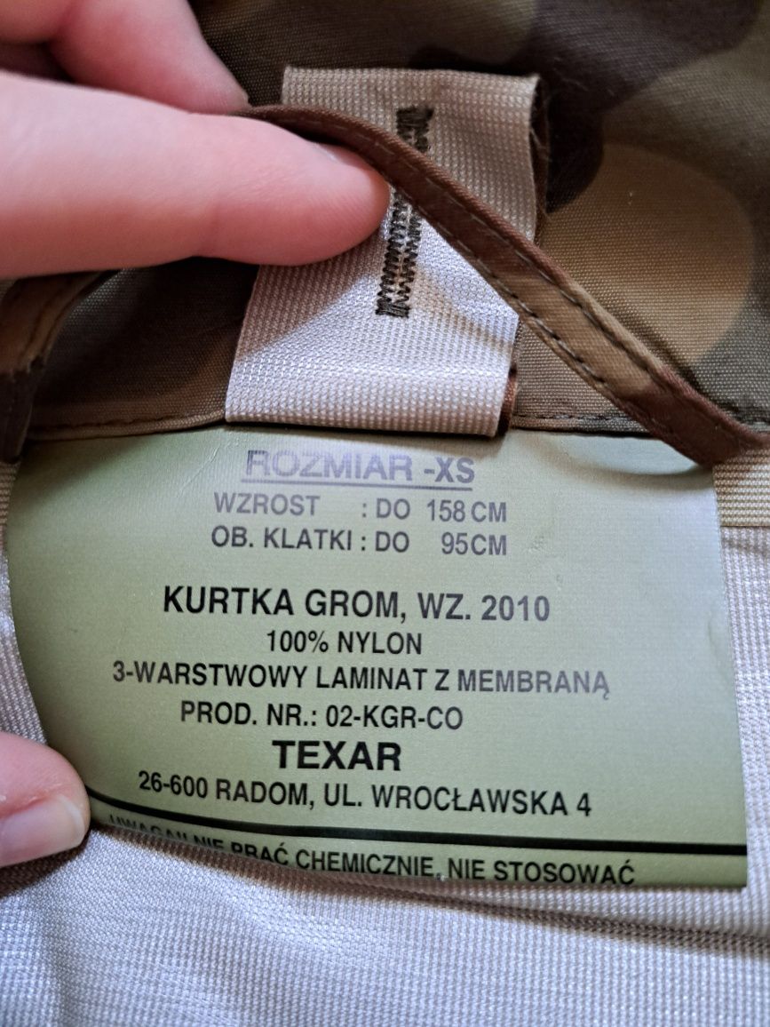 Kurtka wojskowa GROM Texar wz.10 nieużywane