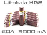Аккумулятор высокотоковый 18650 LiitoKala HG2 18650 3000mA Lii-HG2 20A