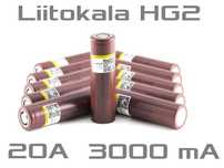 Аккумулятор высокотоковый 18650 LiitoKala HG2 18650 3000mA Lii-HG2 15A