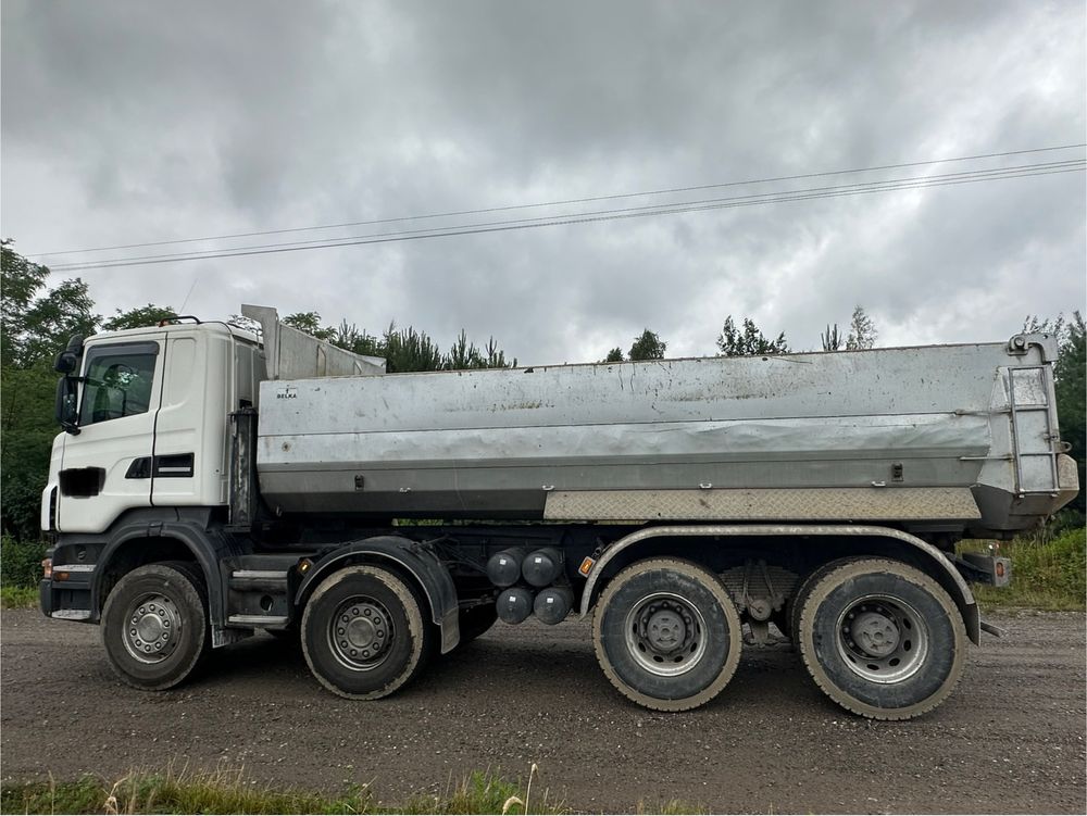 Scania R470, wywrotka 8x4, 2006 rok