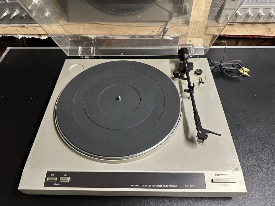 Rotel RP-820 # gramofon # półautomat
