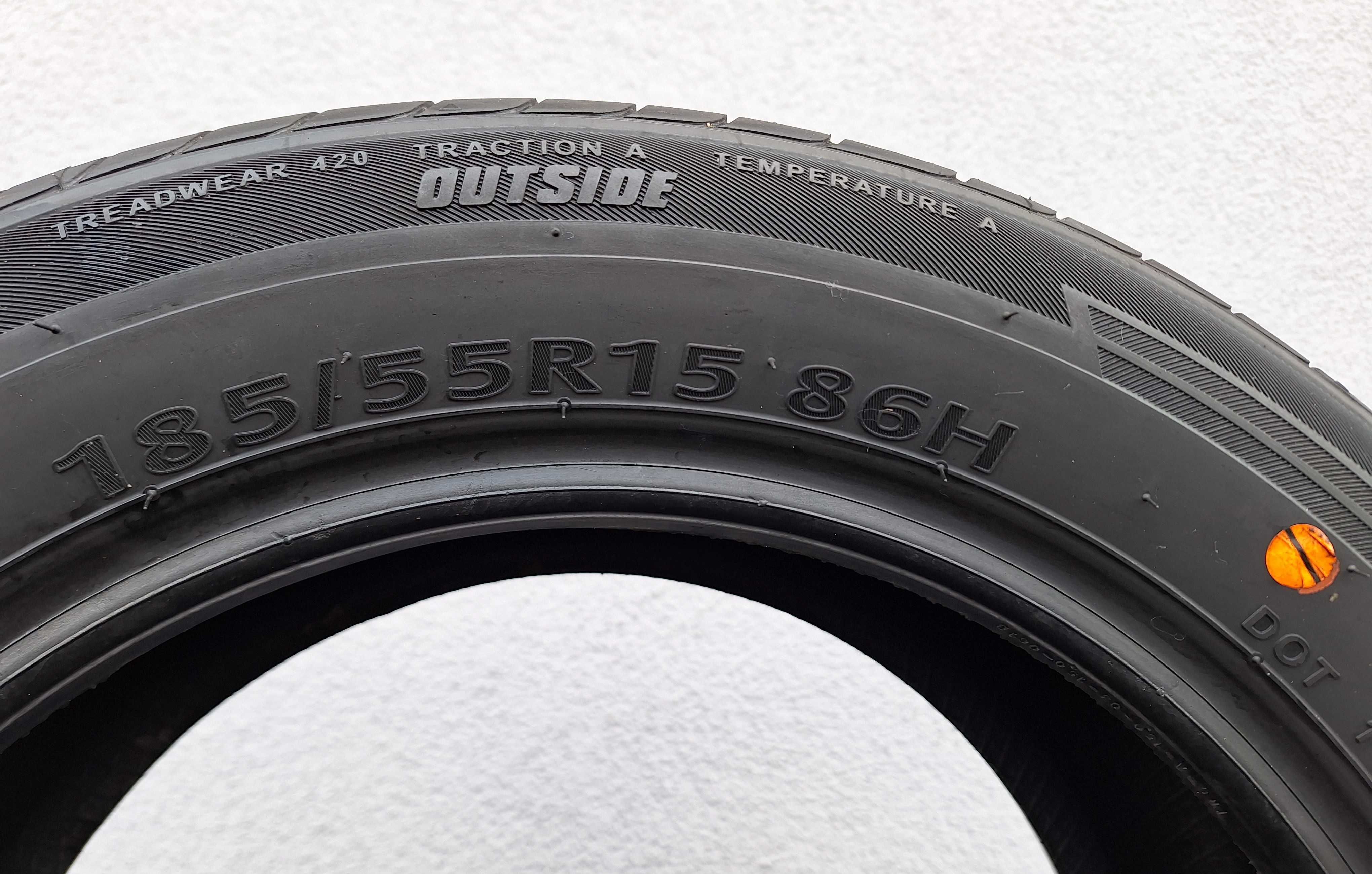 Opony LETNIE 185/55/15 KUMHO ES01 185/55R15 NOWE Wysyłka  23rok