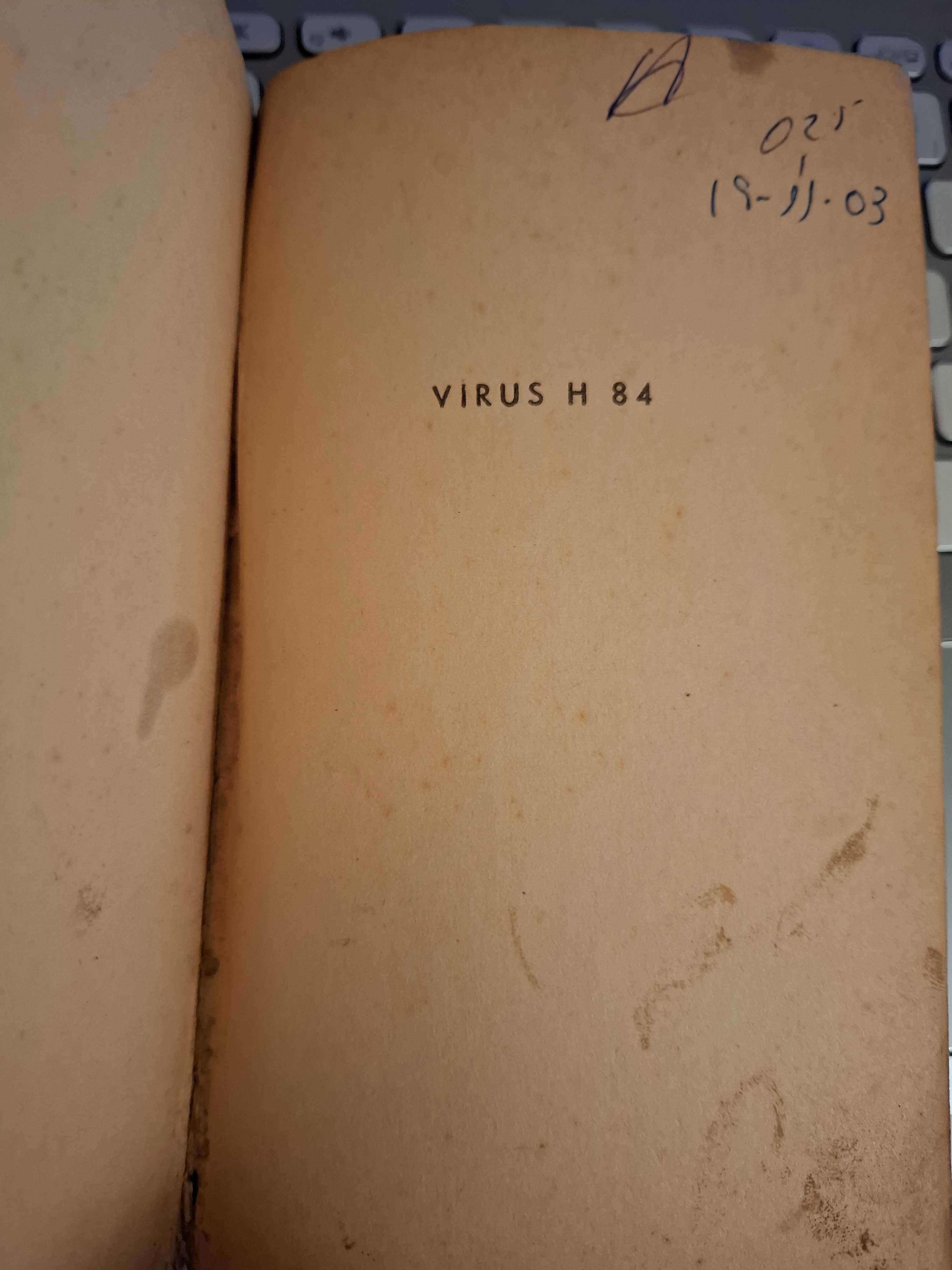 Livro de espionagem - Vírus H.84 de Andre Fernez
