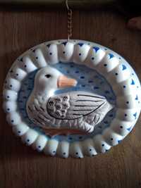 ozdoba ceramiczna - dekoracja, kaczka