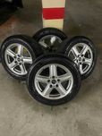 4 jantes originais mini com pneus Michelin