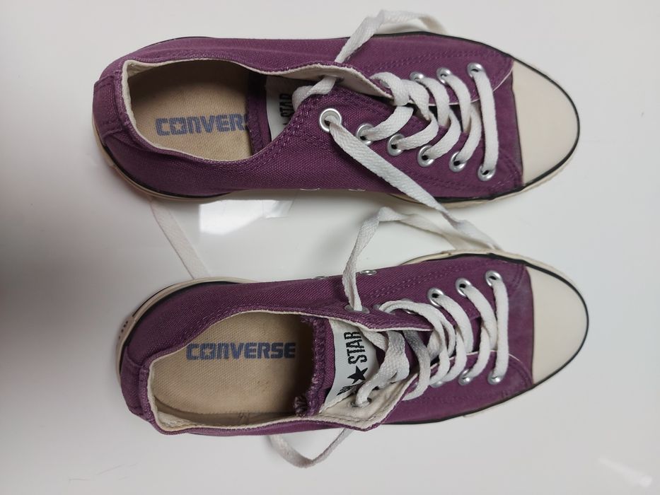 CONVERSE bordowe rozm. 39