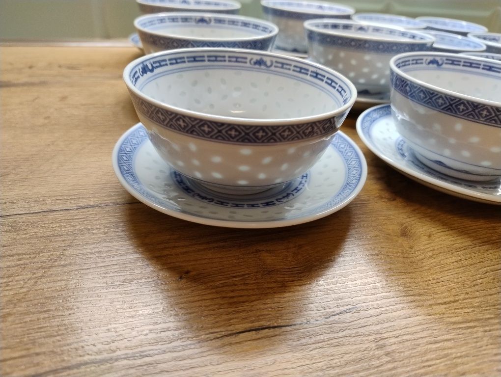 Chińska porcelana kpl 20 szt