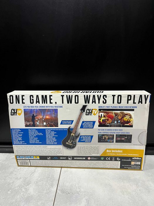 Gra PS4 Guitar Hero Live Zestaw | Używany| Gitara + Gra |