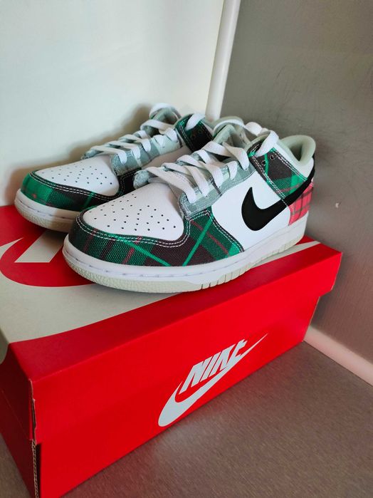 Buty nike dunk low tartan plaid 38