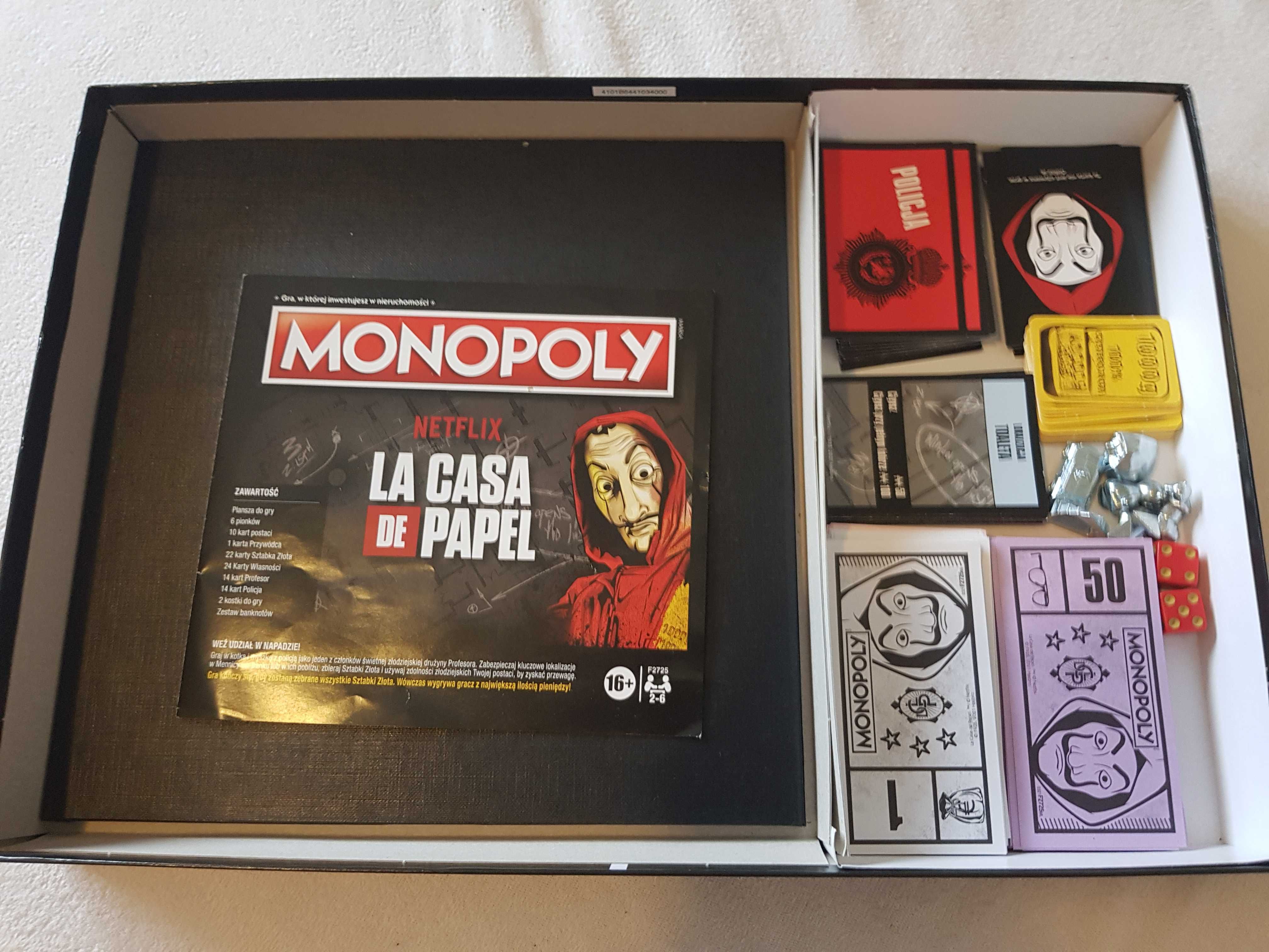 Monopoly Dom z papieru/ La casa de papel