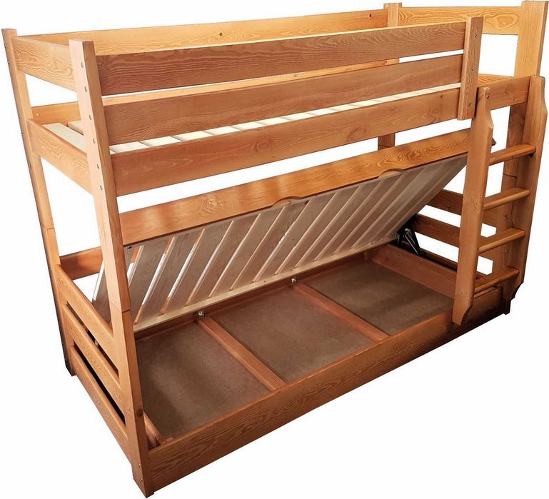 Łóżko piętrowe HIT PLUS Zaczarowana Sypialnia do 150 kg 90x200