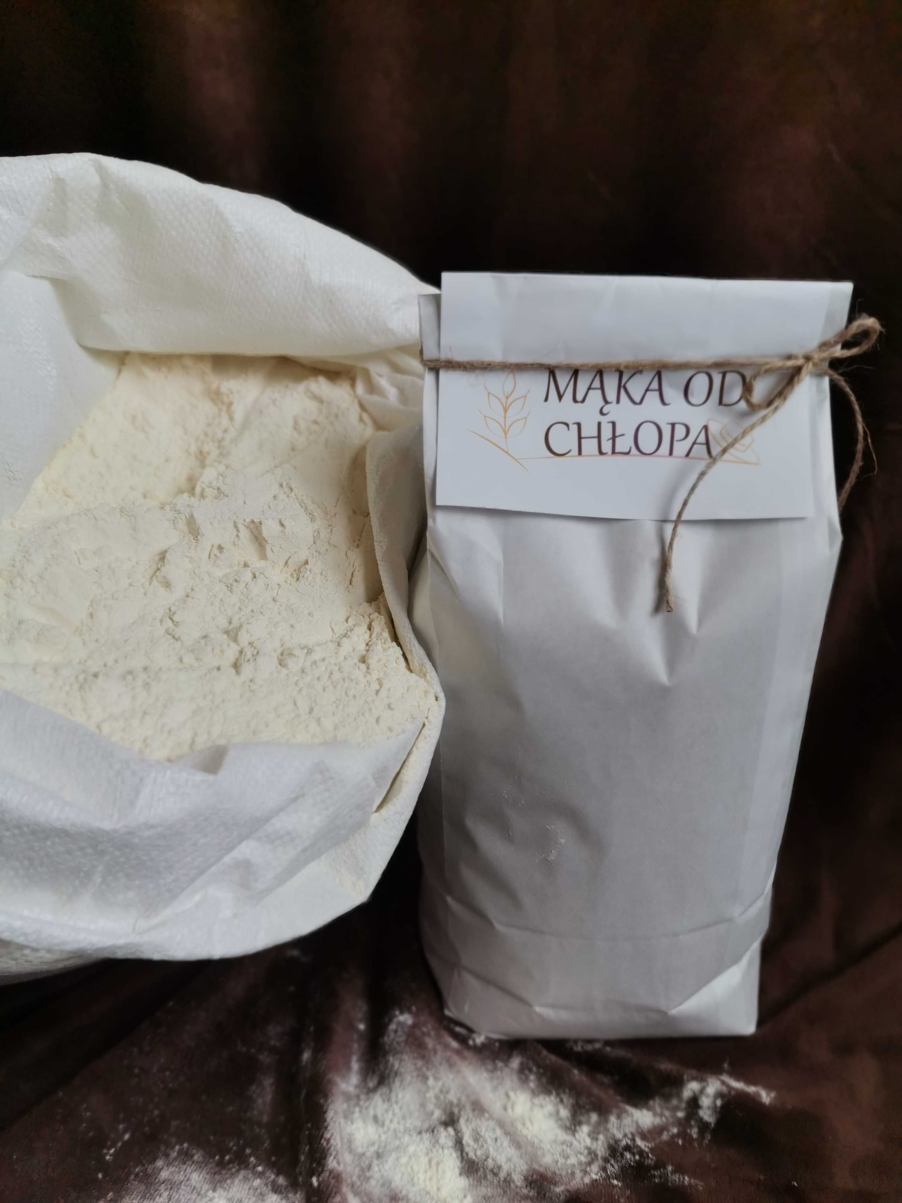 "Mąka od chłopa" pszenna świeżo mielona z młyna