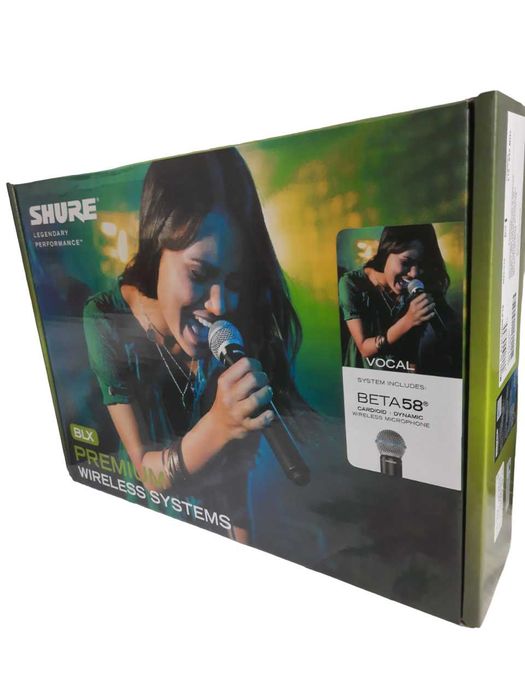 SHURE BLX24E/BETA58 радіосистема НОВА в наявності