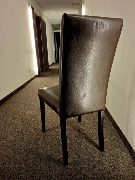 Krzesła gorzka czekolada 4 sztuki